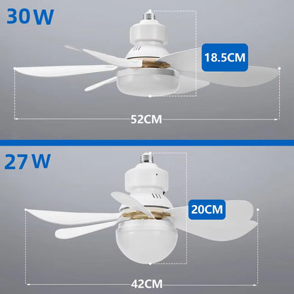 Lightbulb Ceiling Fan Light