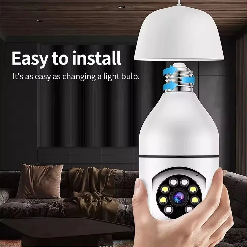 Lightbulb Home Security Camera