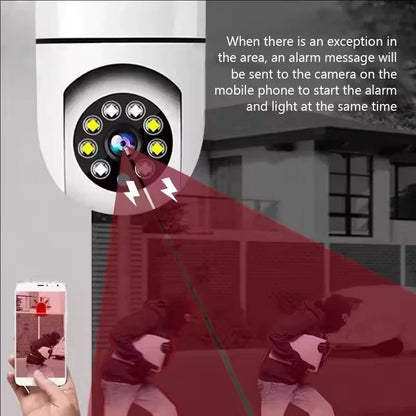 Lightbulb Home Security Camera