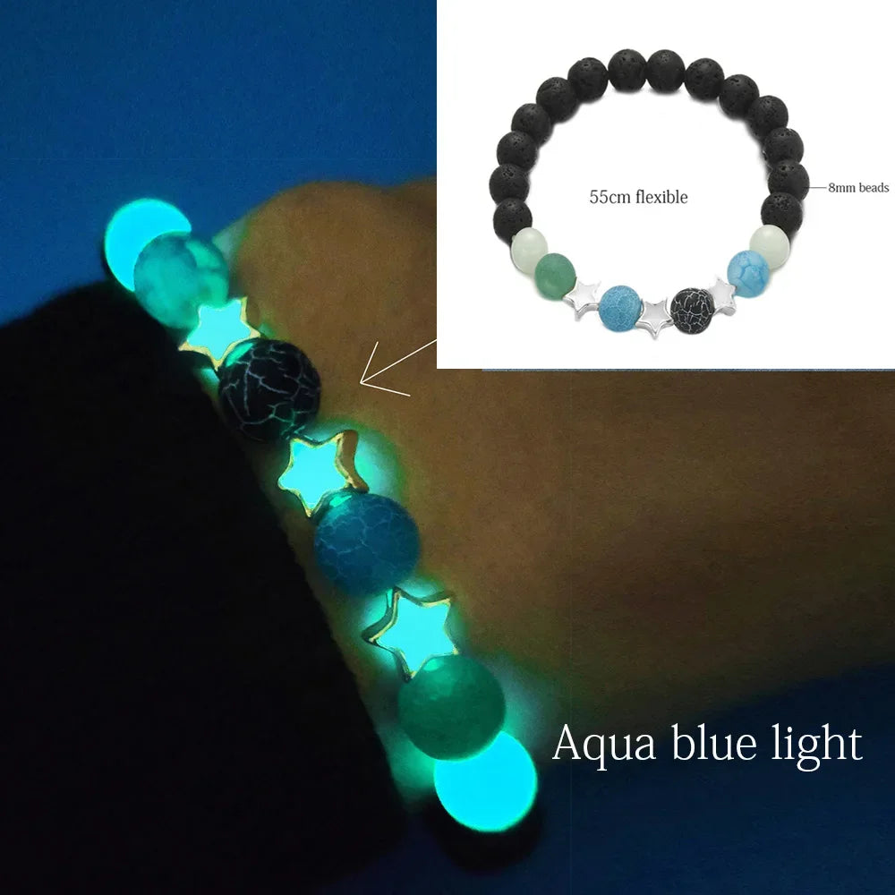 Luminous Glow Natural Stone Bracelet-