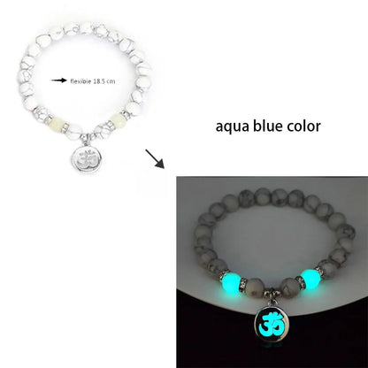 Luminous Glow Natural Stone Bracelet-