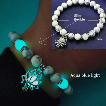 Luminous Glow Natural Stone Bracelet-