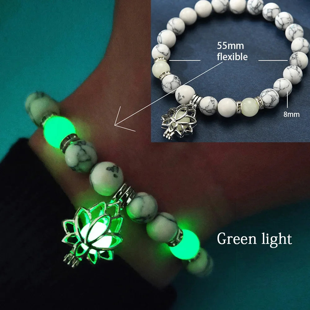 Luminous Glow Natural Stone Bracelet-