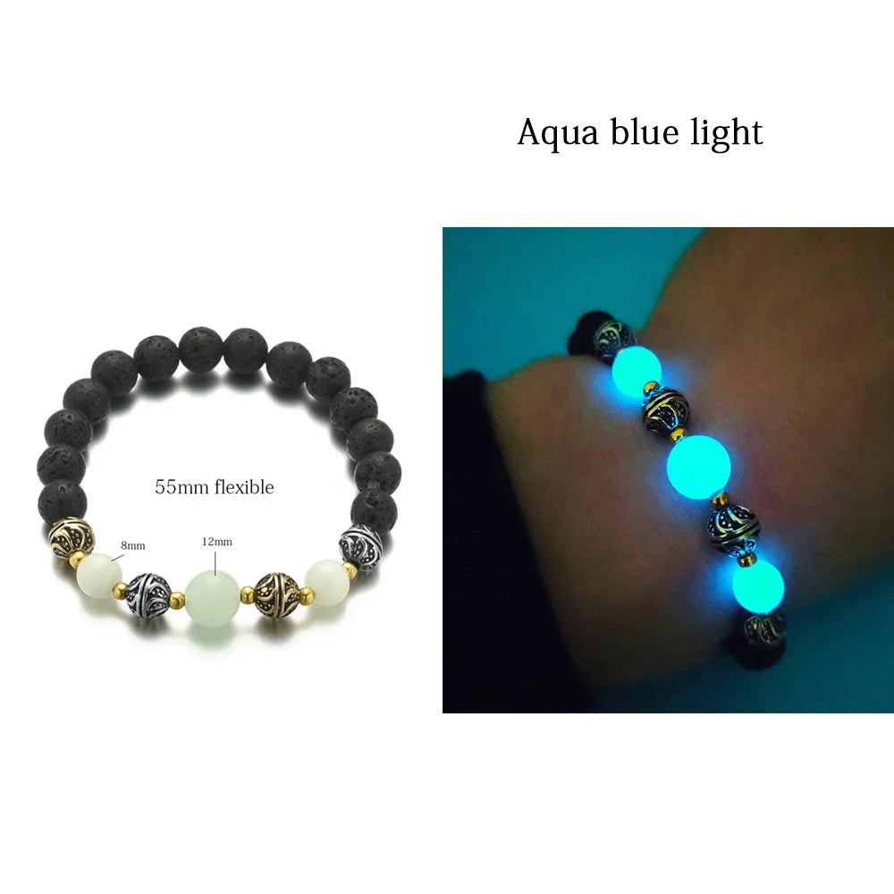 Luminous Glow Natural Stone Bracelet-