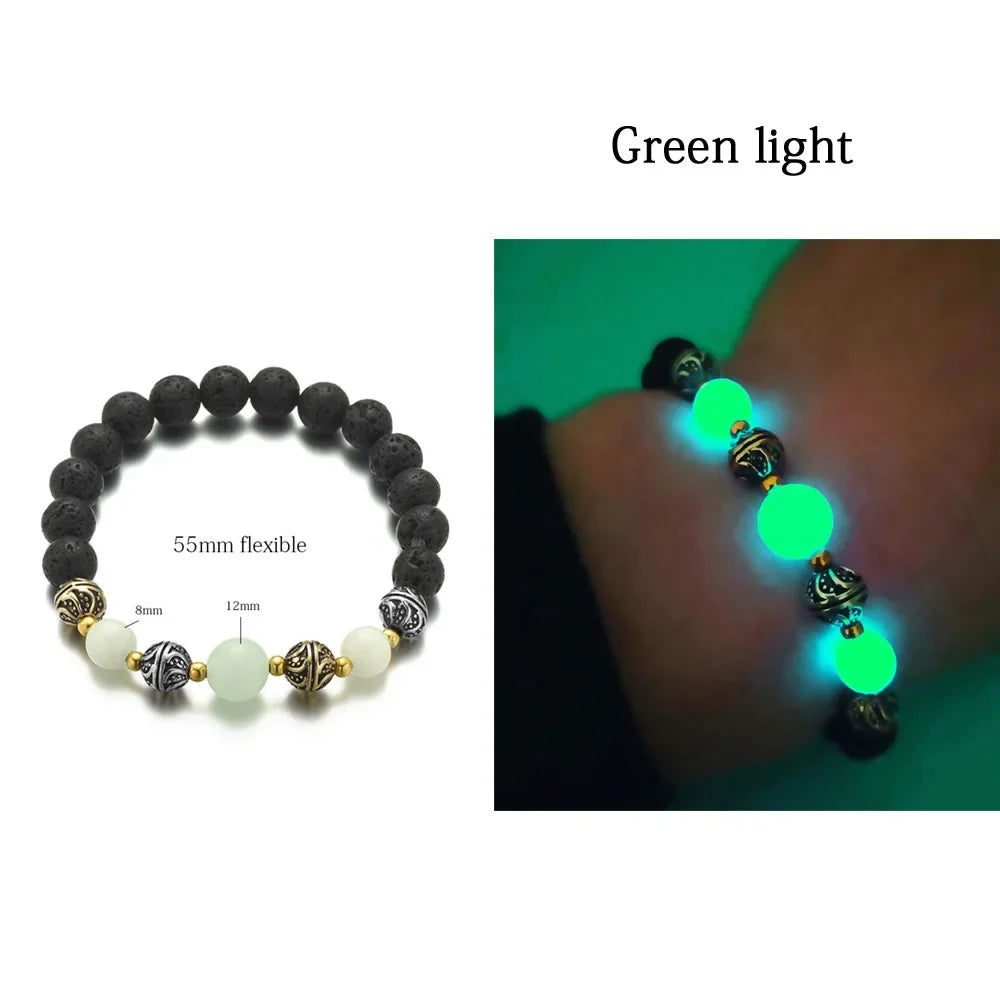 Luminous Glow Natural Stone Bracelet-