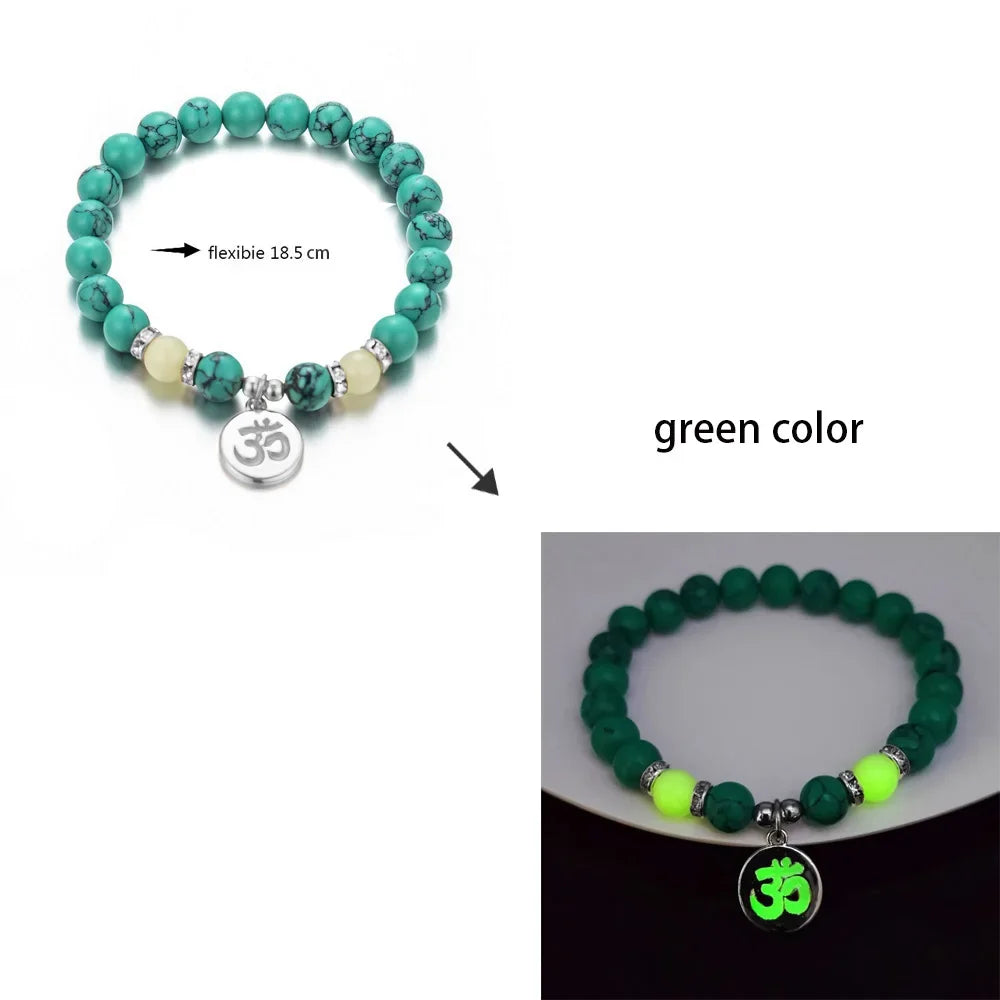 Luminous Glow Natural Stone Bracelet-