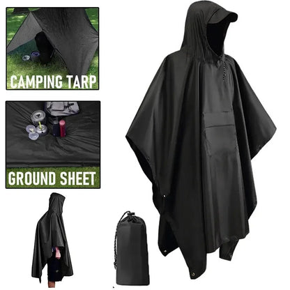 Military Poncho Raincoat