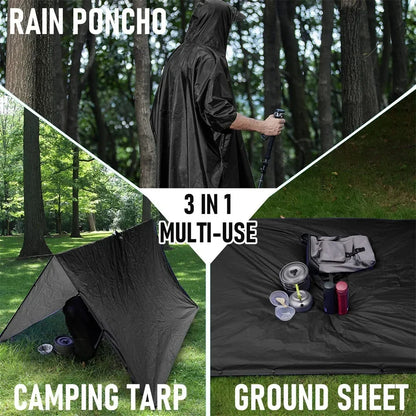 Military Poncho Raincoat