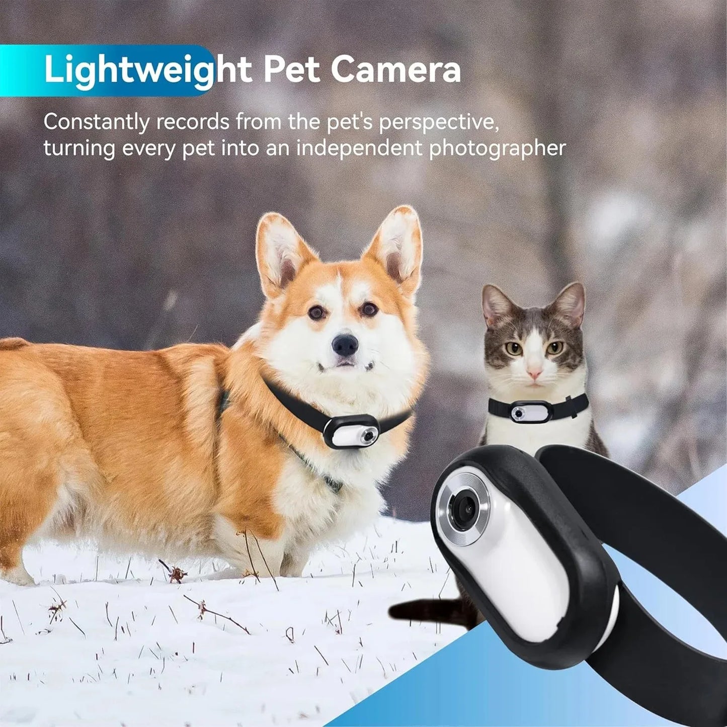 Mini Pet Collar Camera