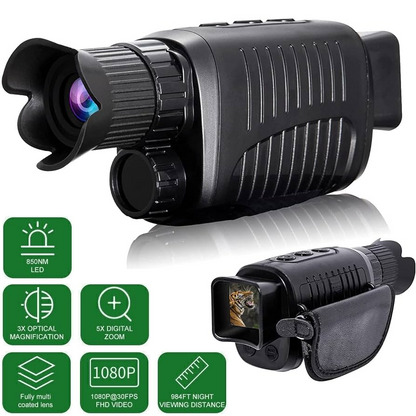 Night Vision Zoom Monocular