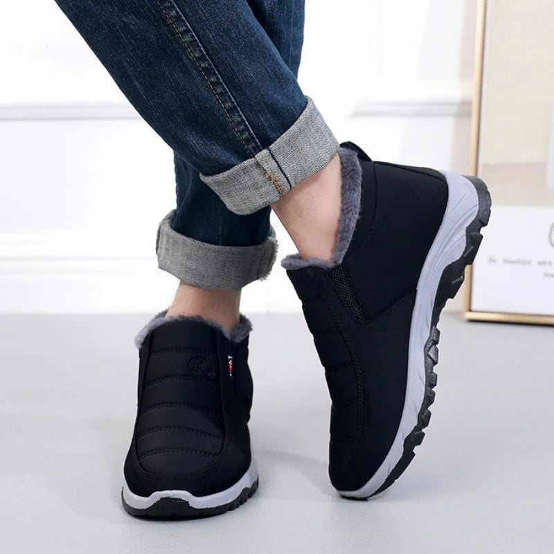 Non-Slip Fleece Lined Winter Boots-