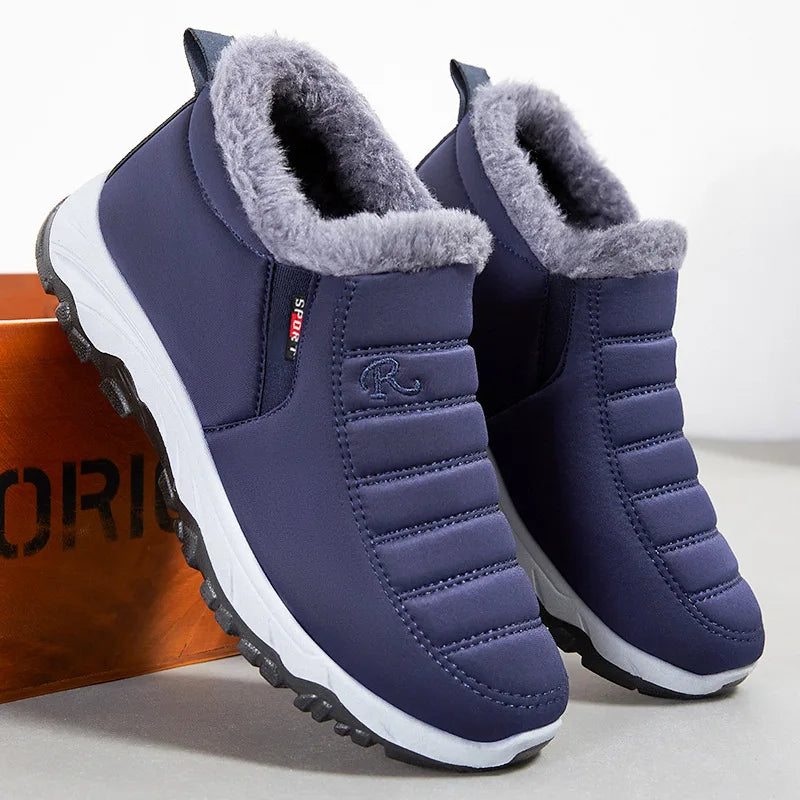 Non-Slip Fleece Lined Winter Boots-