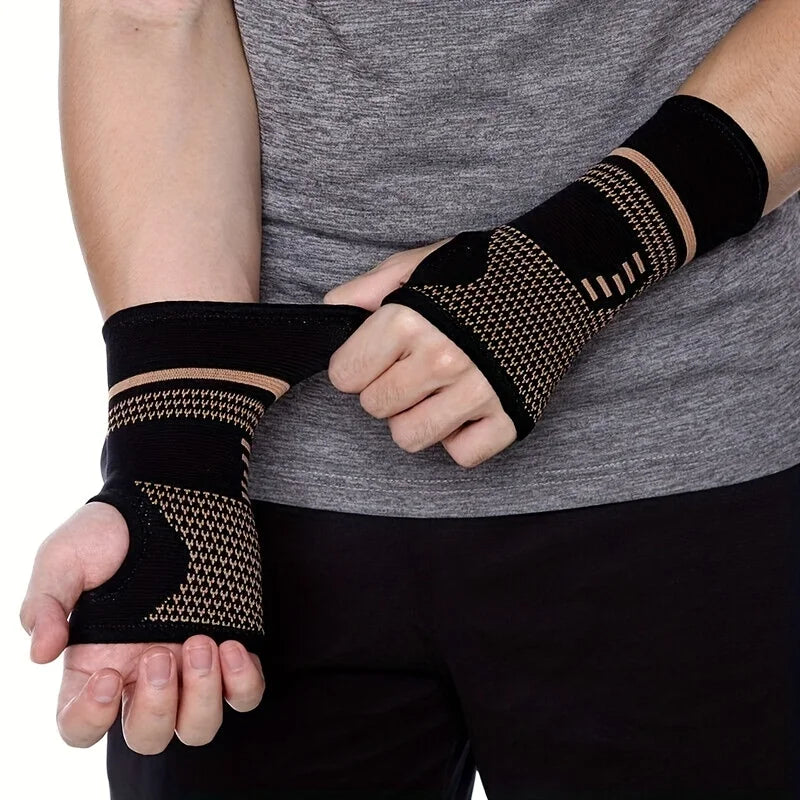 Pair of Arthritis Wrist Brace Sleeves-