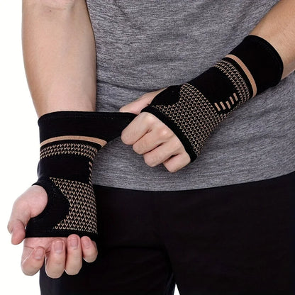 Pair of Arthritis Wrist Brace Sleeves-