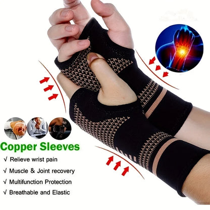Pair of Arthritis Wrist Brace Sleeves-