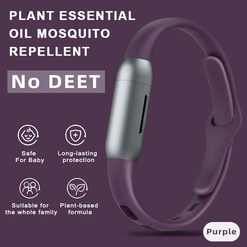 Plant-based Mosquito Repellent Wristband