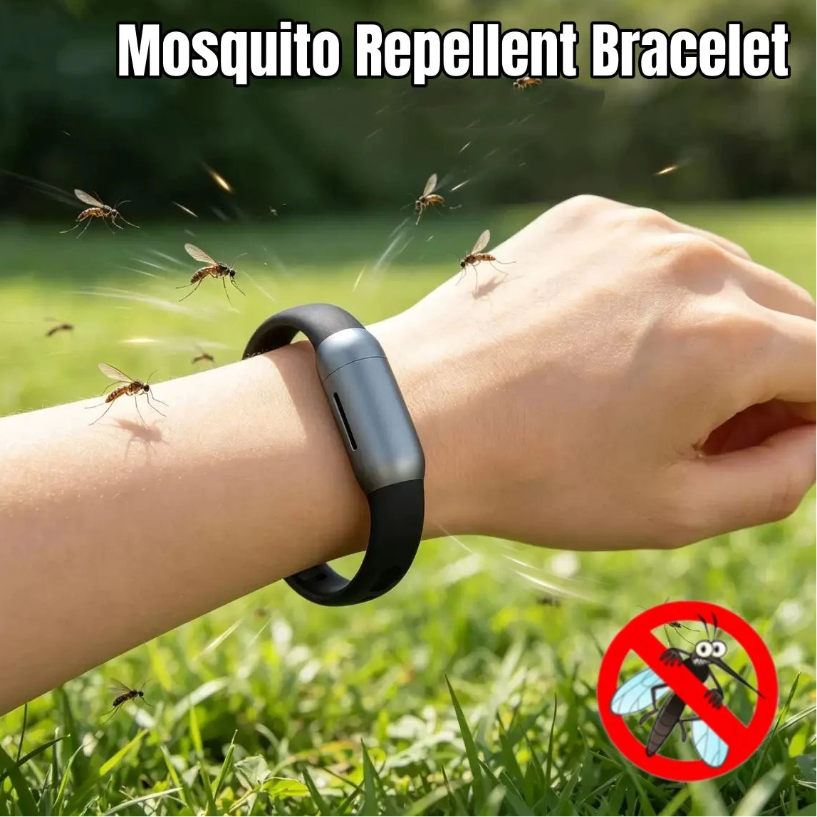 Plant-based Mosquito Repellent Wristband
