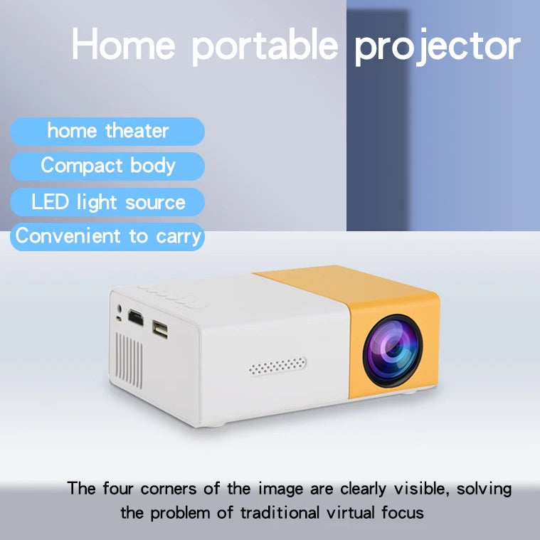 Portable HD Movie Projector