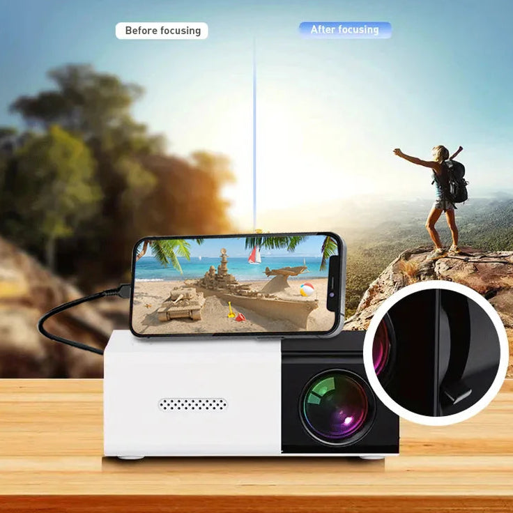 Portable HD Movie Projector