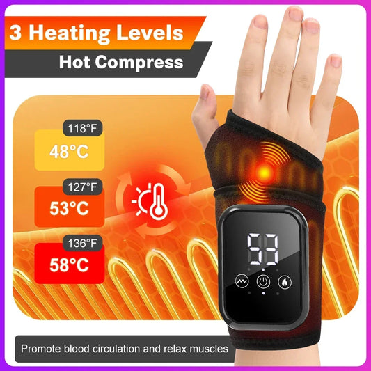 Portable Heated Wrist Massager