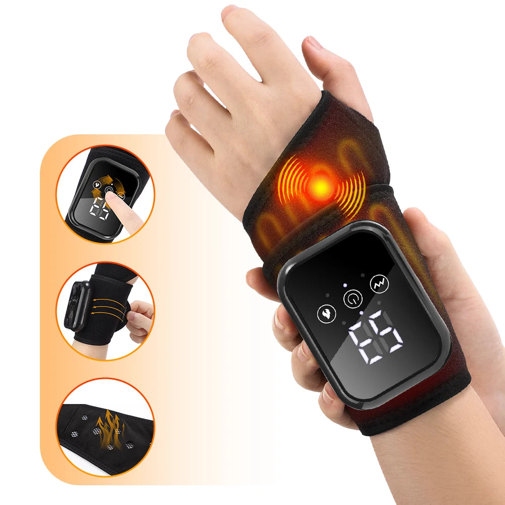 Portable Heated Wrist Massager
