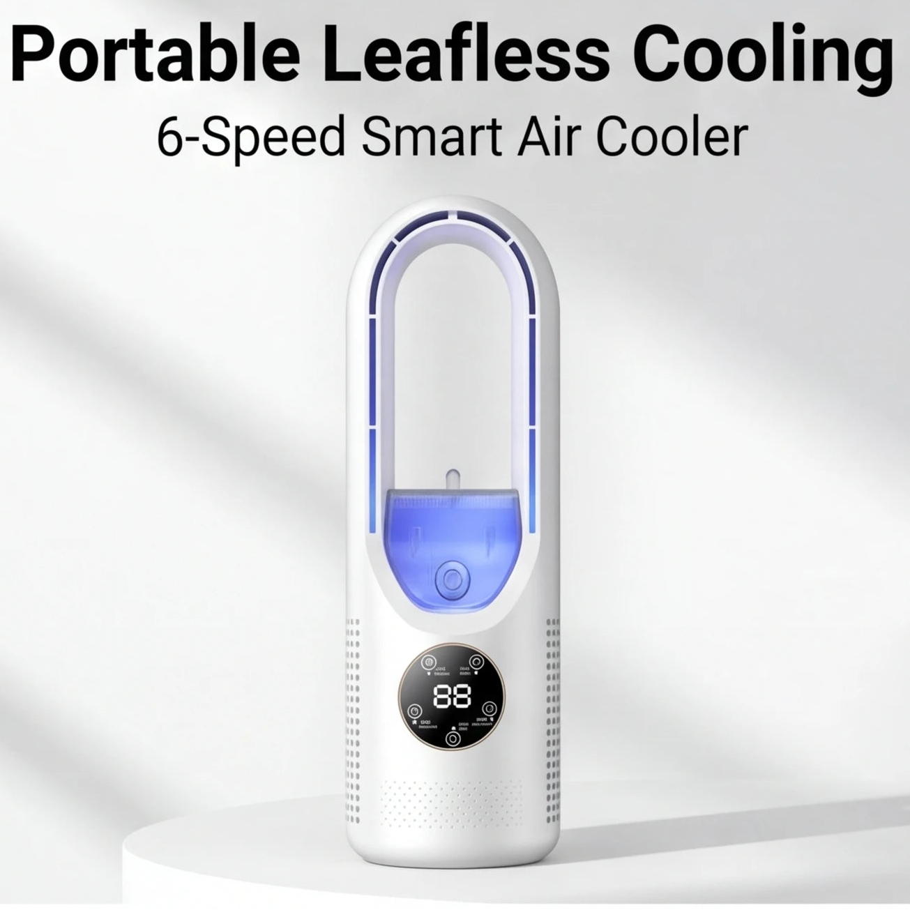 Portable Leafless Air Cooler Fan