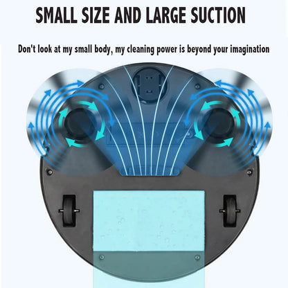 Robot Sweeping Vacuuming Mop