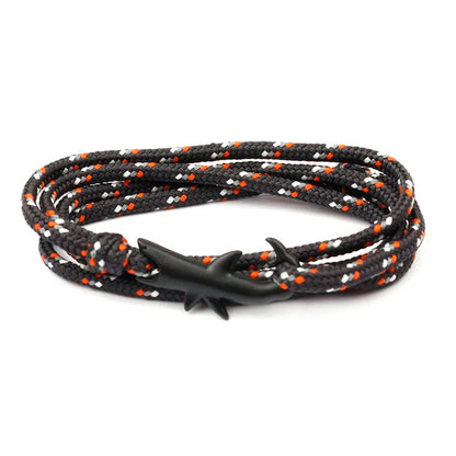 Rope Shark Anchor Bracelet-