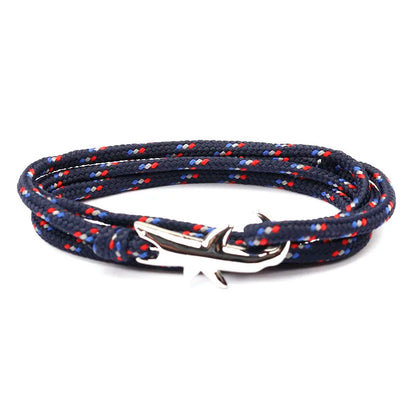 Rope Shark Anchor Bracelet-