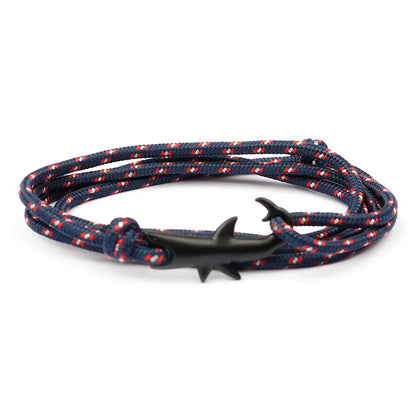 Rope Shark Anchor Bracelet-