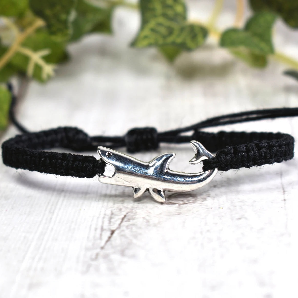 Rope Shark Anchor Bracelet