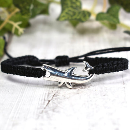 Rope Shark Anchor Bracelet