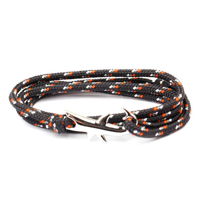 Rope Shark Anchor Bracelet-