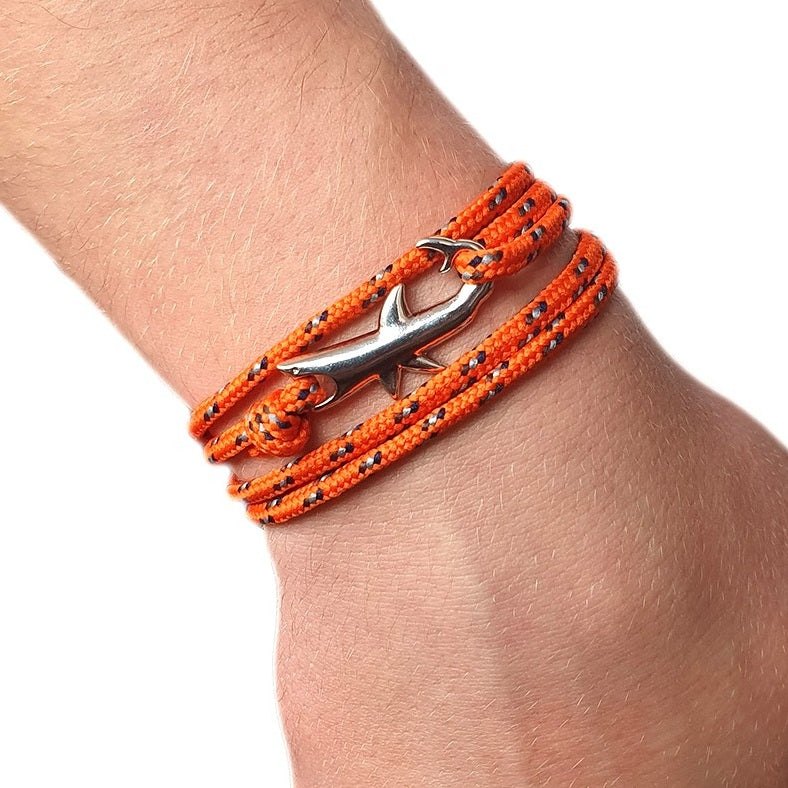 Rope Shark Anchor Bracelet