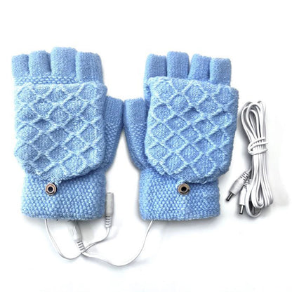 USB Electric Double Sided Heated Gloves