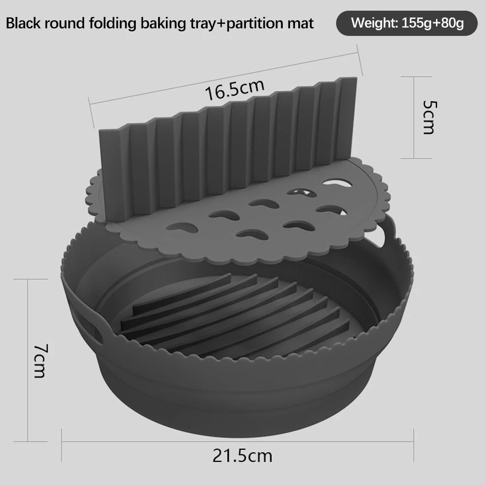 Air Fryer Reusable Silicone Pot Basket