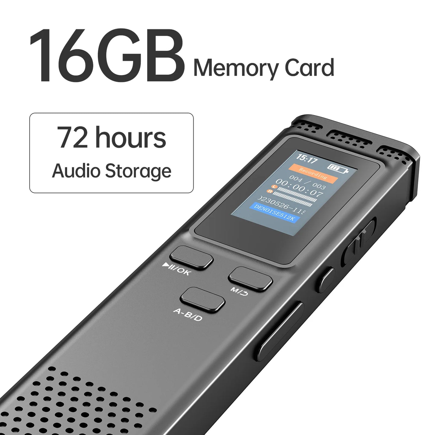 Dictaphone Digital Voice Activated Recorder