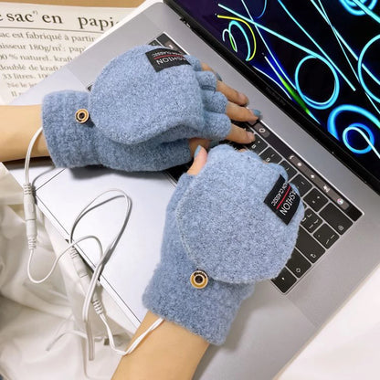 USB Electric Double Sided Heated Gloves