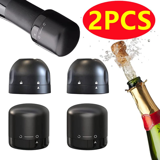 2pcs Wine Bottle Vacuum Stoppers