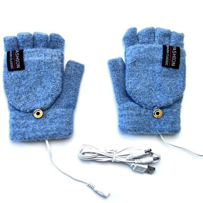 USB Electric Double Sided Heated Gloves