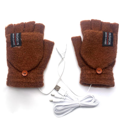 USB Electric Double Sided Heated Gloves