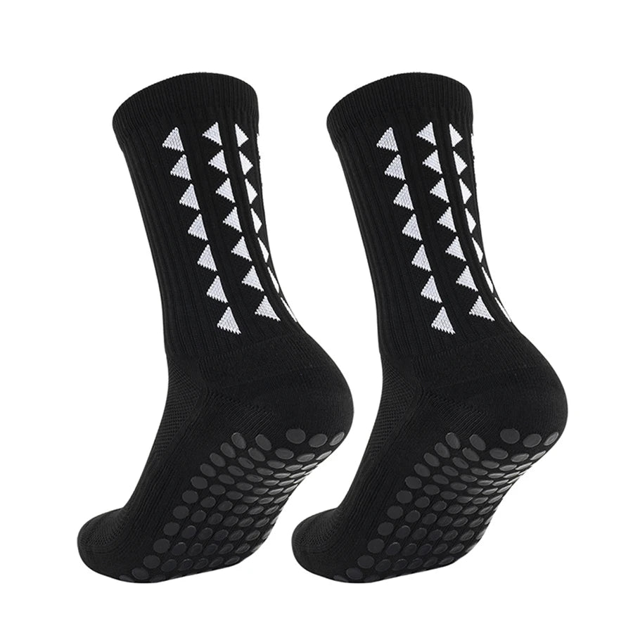 6 Pairs Unisex Football Grip Socks