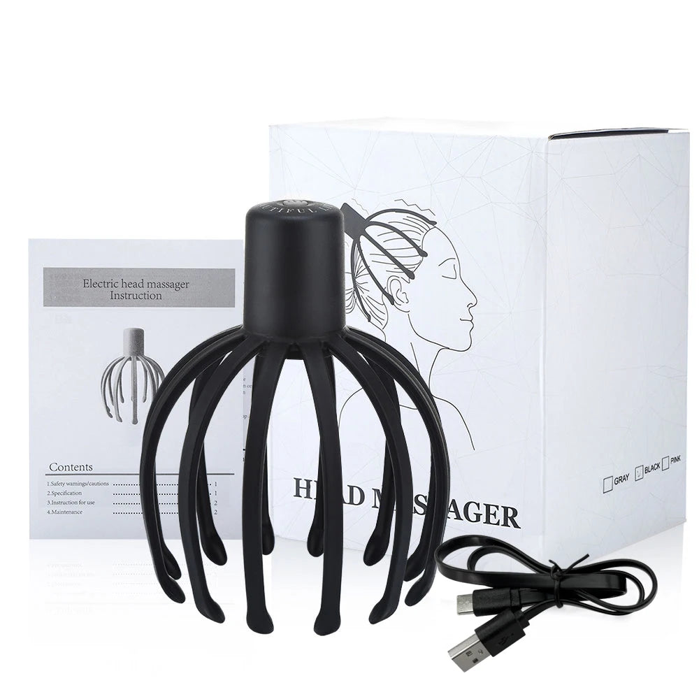 Vibrating Head and Scalp Massager