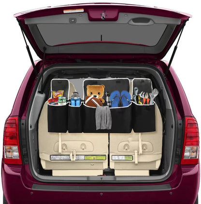 SUV Car Boot Organiser with 4 Pockets