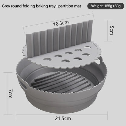 Air Fryer Reusable Silicone Pot Basket