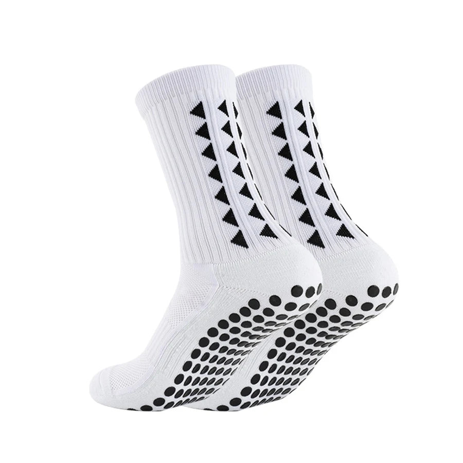 6 Pairs Unisex Football Grip Socks