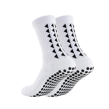 6 Pairs Unisex Football Grip Socks