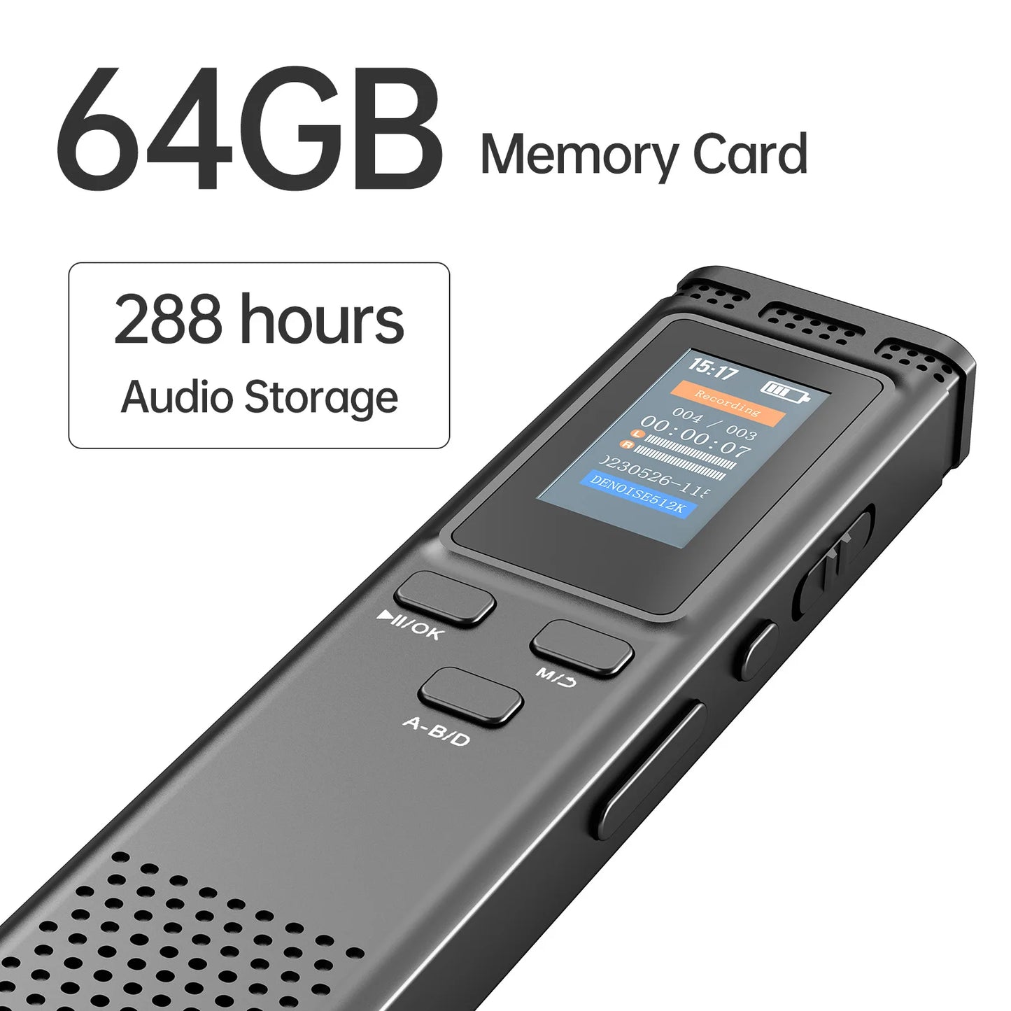 Dictaphone Digital Voice Activated Recorder