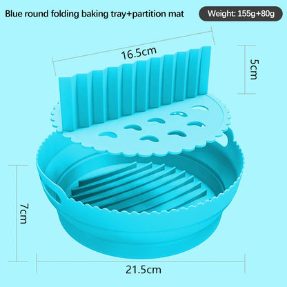 Air Fryer Reusable Silicone Pot Basket