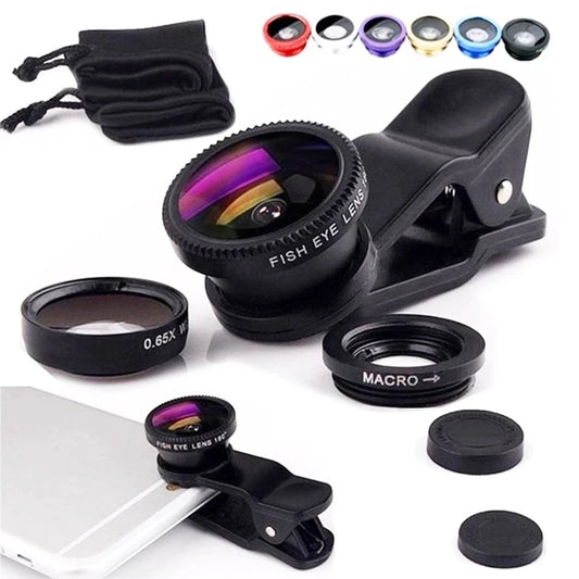 Set of Wide Angle Smart Phone Lenses